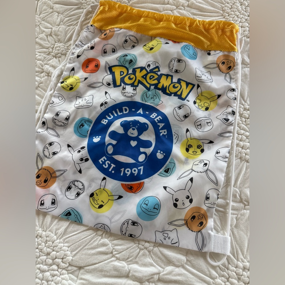 Build a Bear Pokemon Backpack - Picture 2 of 8